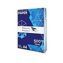 RAYLU PAPER - Folios A4 80gr 500 Hojas de Papel Premium Multiusos para Impresoras Láser, Inkjet y Fotocopiadoras, para Oficina y Hogar