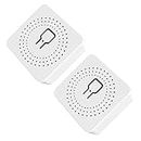 2 Pieces Home Smart Remote Voice Control Light Switch Module Living Room Bedroom Bathroom Appliance WiFi Breaker