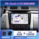 128GB Android 13 Für Mazda 3 BK 2003-2009 Autoradio GPS Navi DAB+ CarPlay 8-Kern