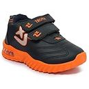Crester Collection Casual Shoe/LED Shoe for Baby Boys and Girls/Toddler Shoes / (T101)- NW-PFT101(3)-Orange_2-2.5YR
