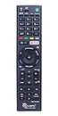 LRIPL LX374 Remote Control for Sony Bravia LCD LED Smart TV with Netflix Button Black