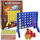 Ekta Word Building Board Game Family Game, Multi Color