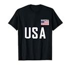 Uniforme de basket-ball drapeau américain pour homme et femme T-Shirt