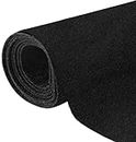 Halero 78"x59" Black Underfelt Carpet for Speaker,Sub Box Carpet Home, Auto, RV, Boat, Marine, Truck, Car Trunk Felt Fabric Material
