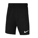 Nike Unisex-Child Dri-fit Park Shorts, Black/Black/White, S