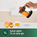 Philips Electric Citrus Juicer Masticating Orange Lemon Squeezer 1 L 25 Watt