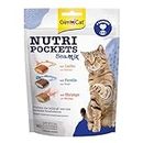 GimCat Nutri Pockets Sea Mix - Knuspriger Katzensnack mit cremiger Füllung und funktionalen Inhaltsstoffen - 1 Beutel (1 x 150 g)