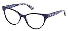 Guess GU 2782 090 54 Women Eyeglasses, Shiny Blue