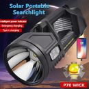 Super Bright LED Work Light Handheld Flashlight USB Rechargeable Searchlight