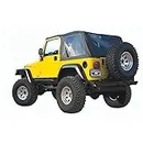 Rampage Products 109535 Frameless Trail Top for 1997-2006 Jeep Wrangler TJ, Black Diamond w/Tinted Windows