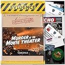 Unsolved Murder Mystery Game - Cold Case File Investigation - Detective Clues/Evidence - Solve The Crime - Individuals, Date Nights & Party Groups - Murder at The Movie Theater by CRYPTIC KILLERS