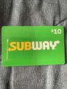 Subway Gift Card $10