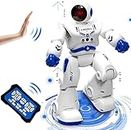 Robot Giocattolo per Bambini 4 5 6 7 8 9 Anni Robot Intelligente Telecomandati Gesture Sensing RC Robot Giocattoli con Cantando/Balla,Perfet Regalo Giocattoli di Compleanno di Natale per Bambini