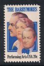 Scott 2012- The Barrymores, Performing Arts- MNH 20c 1982- unused mint stamp
