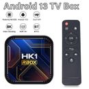 2024 Android 13 Smart TV Box 5G WIFI Quad Core 4G+64G 6K Streaming Media Player`