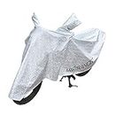 MotoTrance AERO 100% Waterproof Scooty Cover Compatible with Honda Activa | With Storage Bag | Dust and UV Protection | Soft Cotton Lining | Mirror Pockets | 5-Thread Interlock Stitching | Scooter Cover | Stylish Bike Accessories (Silver)