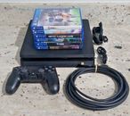 CLEAN Playstation 4  1TB WITH CONTROLLER POWER CORD AND 6 Games Included