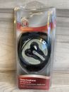 Radio Shack Stereo Earphones With Windup Case Earbuds 33-1170 NEW Old Stock VNTG