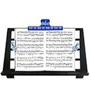 Gorbado Music Stand for Sheet Music, Compatible with Casio Music Sheet Stand Fit for Multiple Keyboard Models, Stable And Durable, Keyboard Sheet Music Stand with 2 Music Book Clip