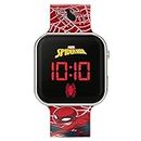 Spiderman Boy's Digital Quartz Watch with Silicone Strap SPD4719ARG