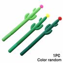 1/2X Cute Cactus Design Gel Pen Writing Pen Office School Supplies Gift A0K0
