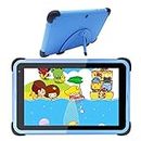 CWOWDEFU Kids Tablet 7 Inch Android Tablet for Kids ages 3–7 Children Toddler 32GB ROM WiFi Tablet Kid-Proof Case with Stylus Pen (Blue)