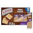 Lance Sandwich Cookies, Nekot Fudge, 10 Individually Wrapped Packs, 6 Sandwiches Each