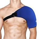 Hilph® Shoulder Ice Pack Rotator Cuff Cold Therapy, Reusable Ice Shoulder Wrap Hot Cold Therapy Shoulder Cold Pack with Extender Strap for Shoulder Injuries & Surgery, Bursitis, Swelling, Tendoniti