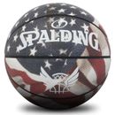 Spalding USA Flag Stars & Stripes Size 7 Composite Leather Basketball FREE SHIP