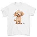(Busca descuentos en Viyid) Camiseta Unisex Marrón Caniche Amantes de los Perros Regalo
