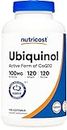 Nutricost Ubiquinol Softgels (120 Softgels | 100 mg Per Serving) - Superior Absorption Antioxidant | Active Form of CoQ10 - Gluten Free, Non-GMO