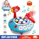 Electric Whack a Mole Game Baby Sensory Toys Musical & Light Toys for 1 Year Old