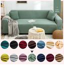 1/2/3/4 Seater Sofa Covers Elastic Stretch Settee Slipcover Soft Protector Couch