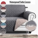 Water Resistant Sofa Covers 1/2/3 Seater Settee Couch Slipcover Pet Protector UK