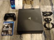 Sony PlayStation 4 Pro 1TB Console - Black Modern warfare bundle - With box