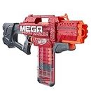 Nerf Mega Motostryke Motorized 10-Dart Blaster, Includes 10 Official Nerf Darts & 10-Dart Clip, For Kids And Adults, Outdoor Toys, Toys For Boys And Girls Ages 8 Years Old And Up,Multicolor