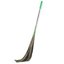 MOOLYAVAAN Products Grass Broom Stick I Eco-Friendly I Plastic Handle I Jumbo Size I King Size (Phool Jhadu, Mop) for All Floor Cleaning Prime (1)