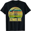 X.Style Ultimate Disc Golf Players Outdoor Flying Disc Sport ds1449 T-Shirt Black