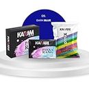 Kadam Pakka Rang Fabric Dye Colour | 25g Pack | Includes DyFix Color Fixer | Permanent Fabric Dyes for Old Faded Jeans and Clothes (Dark Blue)
