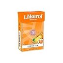 Lakerol sugar free mint gummy pastilles|Oral throat soothing mouth freshener| Swedish fruity soft lozenges | No artificial flavour & colour|100% Veg| Lemon Tea- 27g*4
