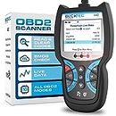 BLCKTEC 440 Bluetooth OBD2 Scanner Diagnostic Tool - Car Code Reader and Scanner for Car - Comes with Live Data - Battery/Charging System Test - Works for All OBD Compliant Cars 1996 & Newer