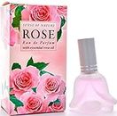 ROSE perfume para mujer, perfume de rosa carismático y romántico, perfume de amor fresco con aceite de rosa, 12ml