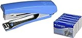 Kangaro Desk Essentials HD-10D All Metal Stapler | Standard Stapler with Quick Loading Mechanism | Sturdy & Durable for Long Time Use | Color May Vary, Pack of 1