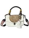 THE LUXE CARRY Women's Stylish Leather Handbag White | Adjustable Belt | Shoulder Carry (White)
