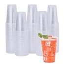YEEHAW 9 oz Disposable Clear Cups, 500 Pack - Cold Drink Cups for Ice Cream, Weddings and Parties