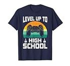 Level Up To High School Video Gamer Gaming T-Shirt