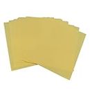 CVANU Pack of 200 A4 Size Yellow Color Sheets Copy Printing Papers Smooth Finish Home, School, Office Stationery