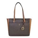 Michael Kors Maisie Large Pebbled Leather 3-IN-1 Tote Bag, marrone