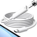 USB C to Pencil 1st Gen Adapter Cable 1M USB-C Male to Lightning Female Adapter for Apple Pen 1 Generation Type C iPencil Charging Adapter Cable for iPad 10 2022 Bluetooth Pairing Charger Cord 3.3ft