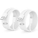 iPhone Charger Cable 3M,[MFi Certified] 2Pack USB to Lightning Cable Lead 3M, Original Fast Apple iPhone Charging Cable Long for Apple iPhone 14 Plus/13 Pro Max/12 Mini/11 Pro/11/X/8/7/6S/6/5S/SE,iPad